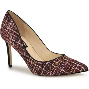 Ezra Womens Padded Insole Textured Pumps