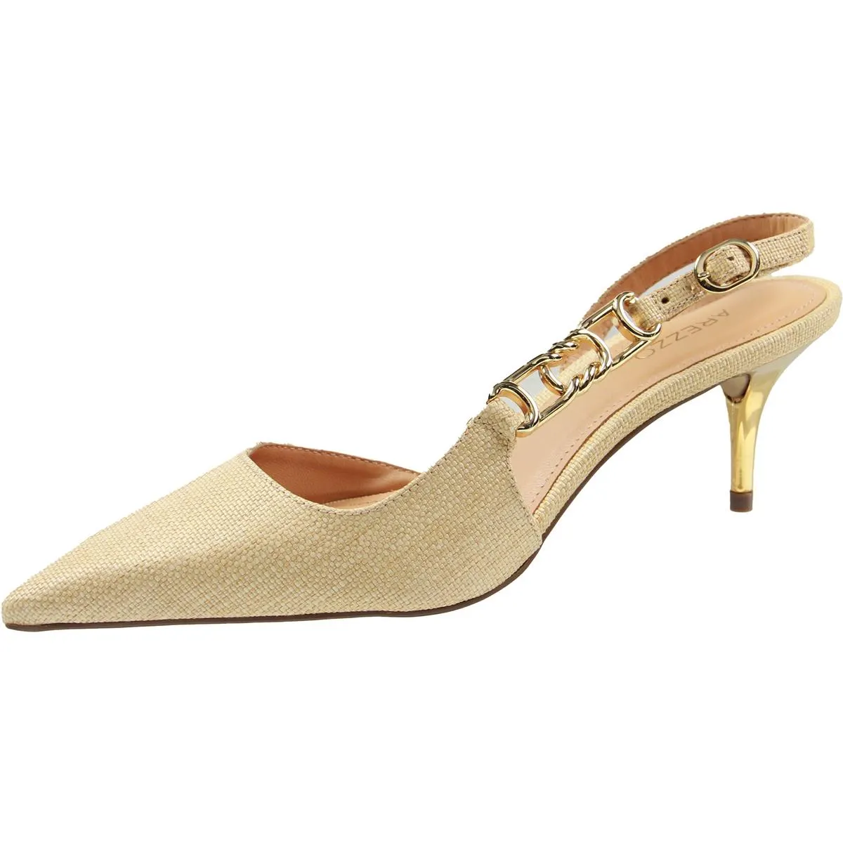 FAYE Womens Pumps Pointed toe Slingback Heels