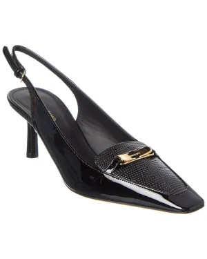 Ferragamo Patent Slingback Pump