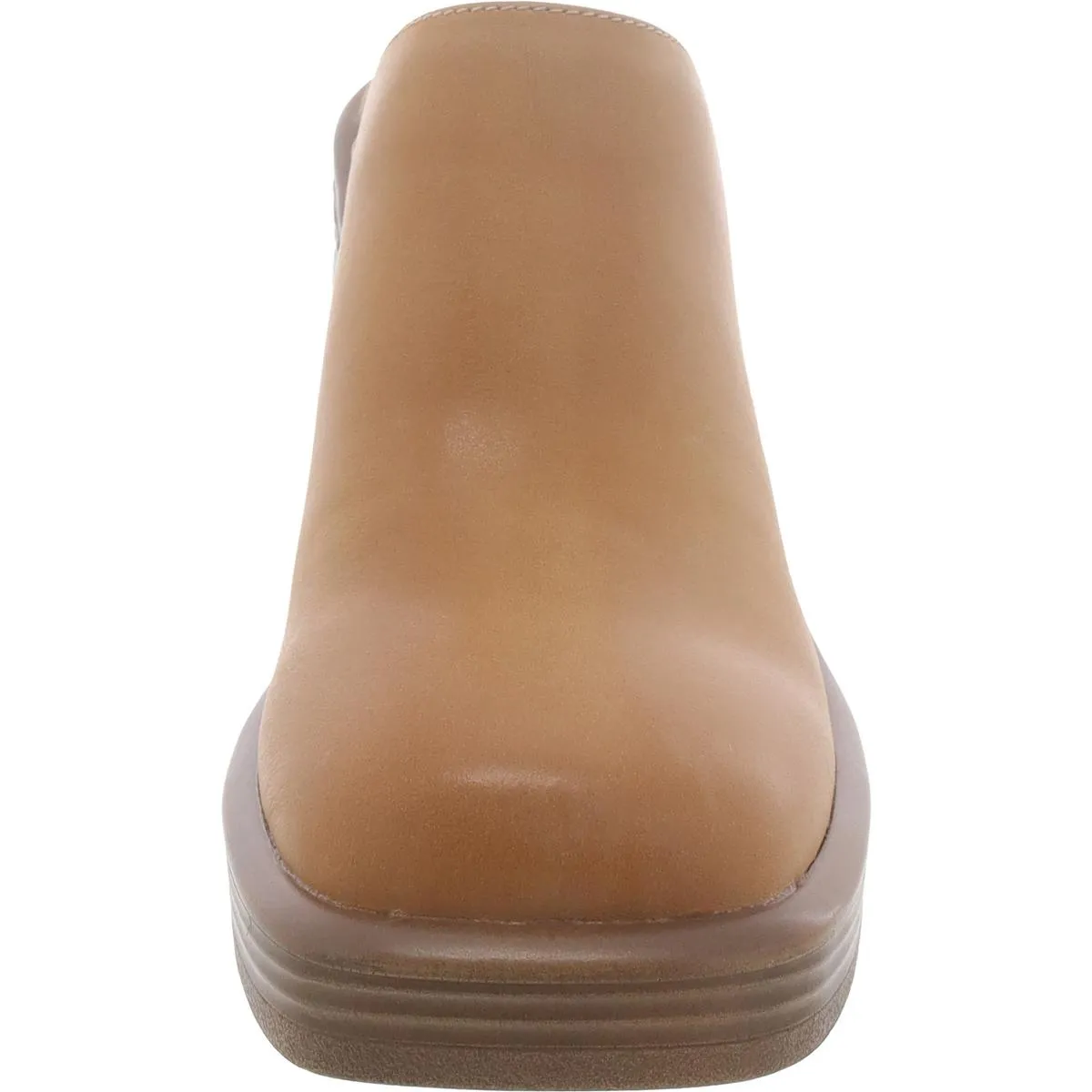 Foresight Womens Leather Slip-On Clogs