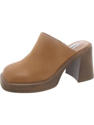 Foresight Womens Leather Slip-On Clogs