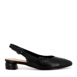 FOTINI - BLACK LEATHER