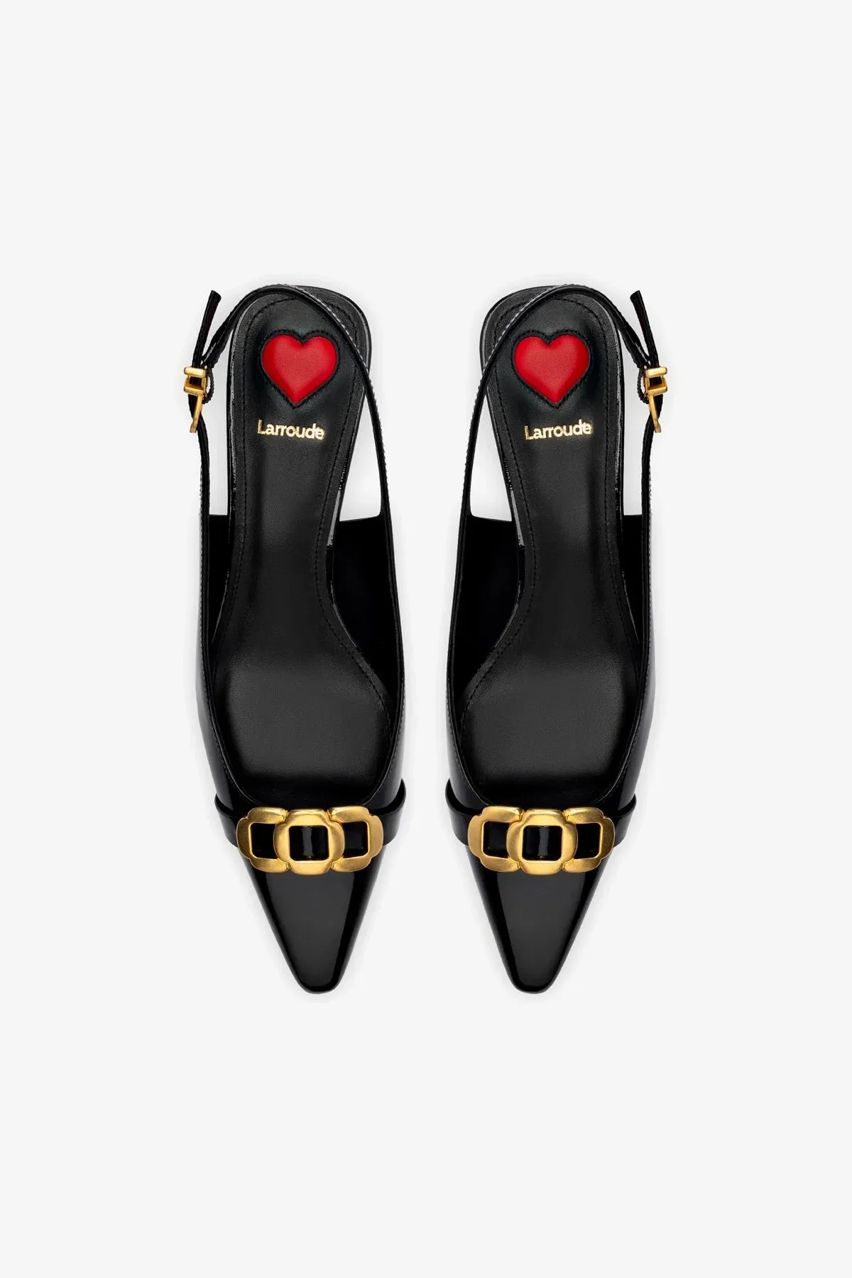 Franca Pump In Black Patent Leather