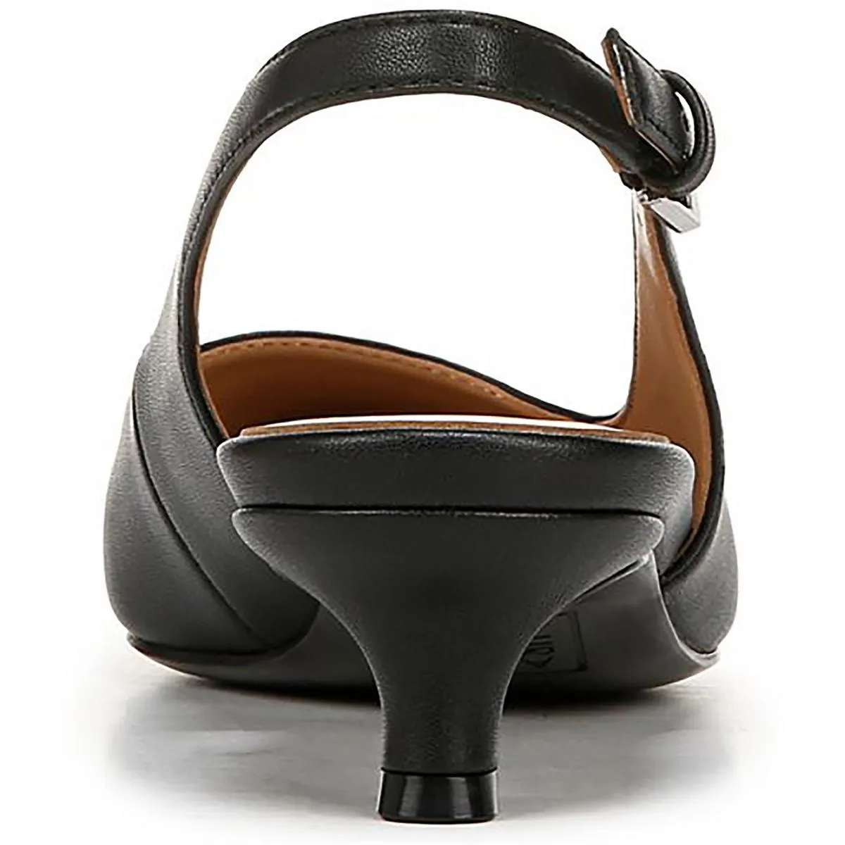 GAZING Womens Adjustable Manmade Slingback Heels