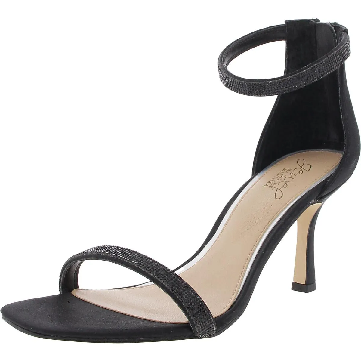 Genny Womens Open Toe Stilletto Ankle Strap