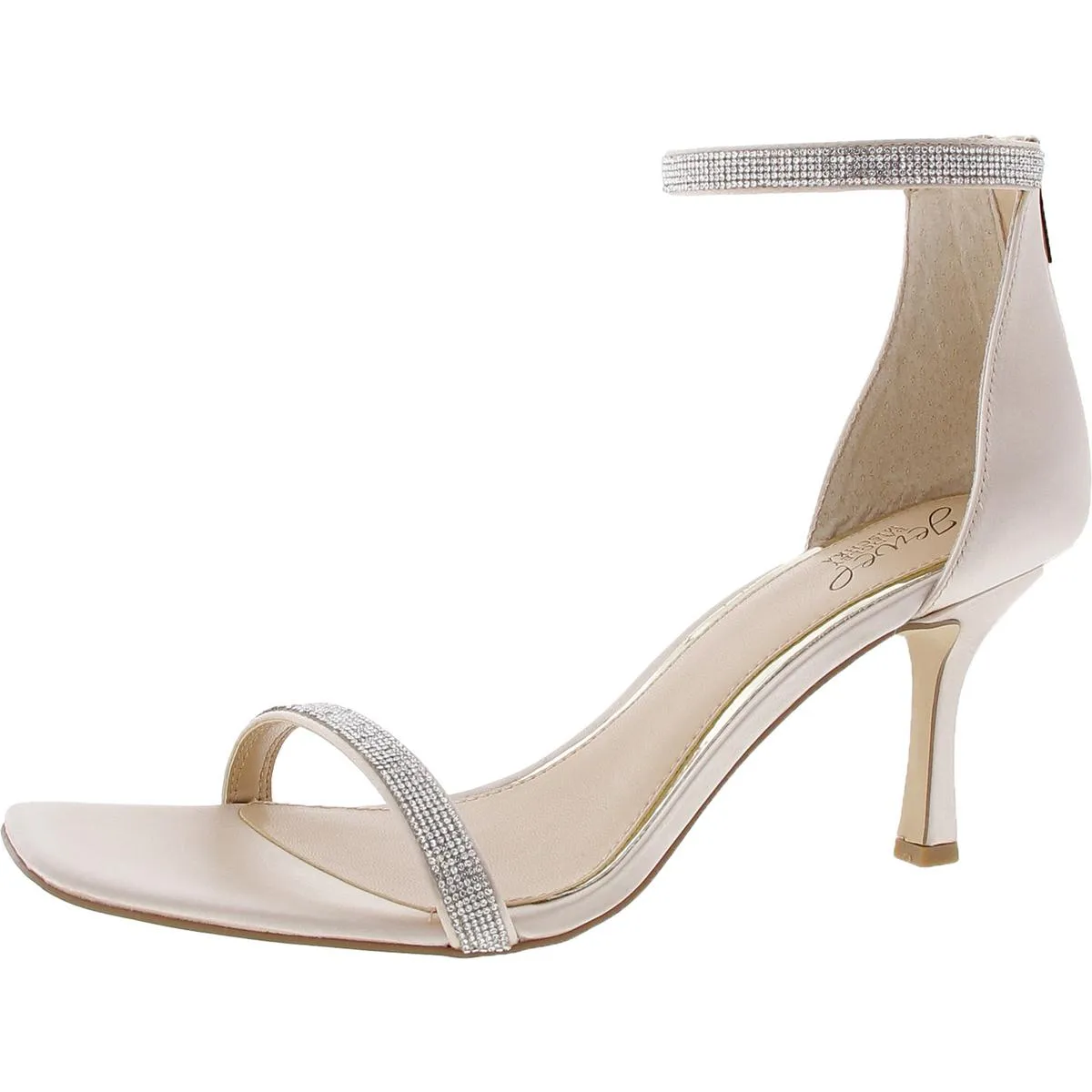 Genny Womens Open Toe Stilletto Ankle Strap