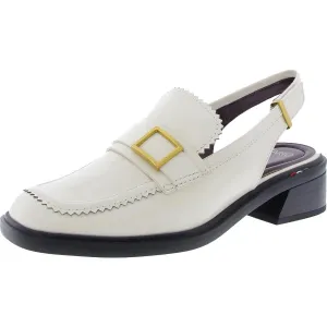 Gianna Womens Metallic Slingback Heels