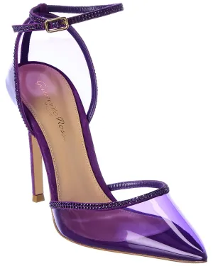 Gianvito Rossi 105 Suede-Trim Pump