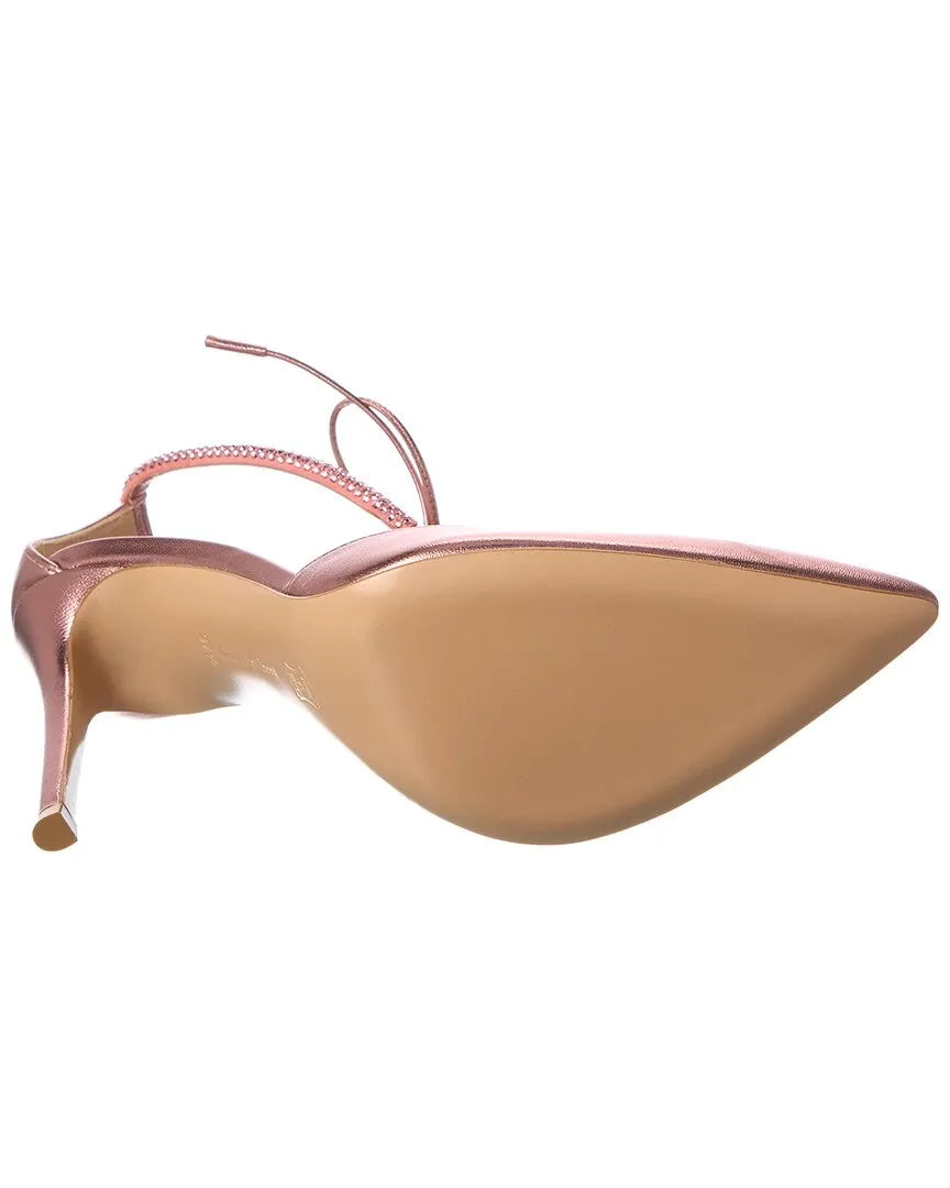 Gianvito Rossi Montecarlo D'Orsay 105 Leather Pump