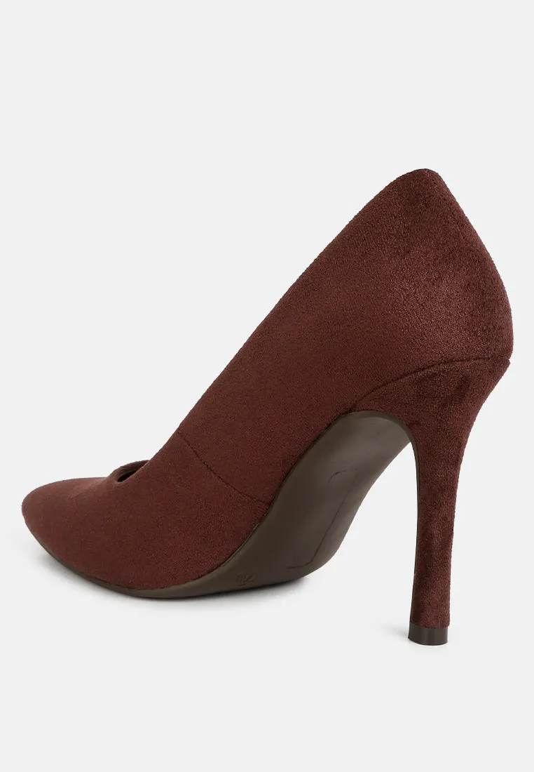 gilmore seude formal stiletto pumps