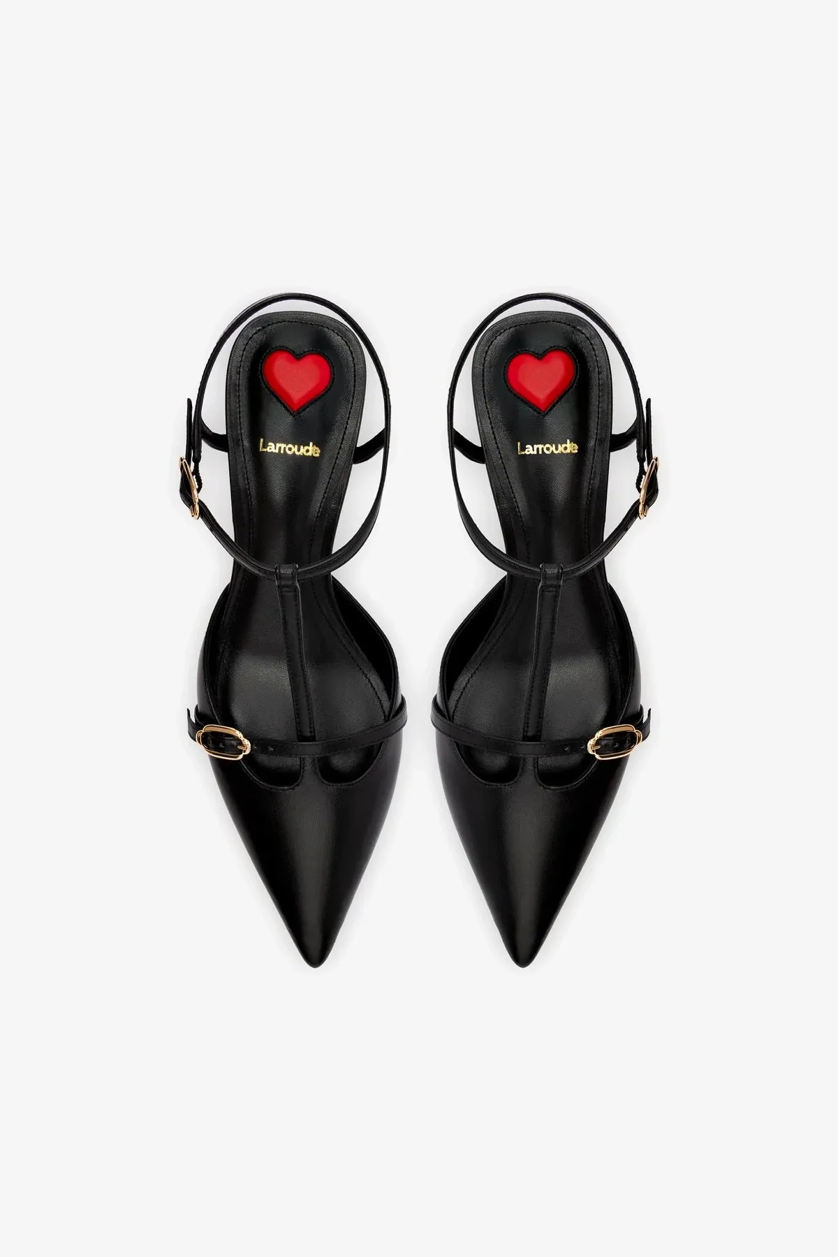 Grace Pump In Black Leather