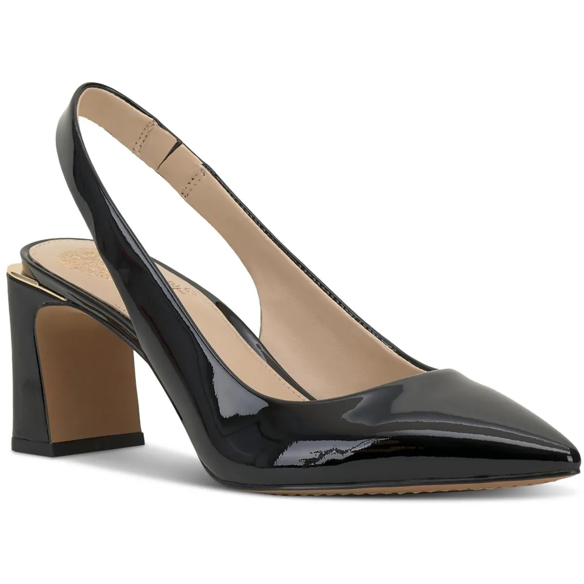 Hamden Womens Pointed Toe Slingback Heels