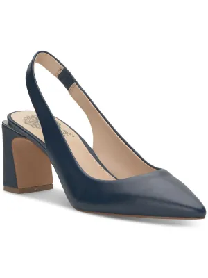 Hamden Womens Pointed Toe Slingback Heels