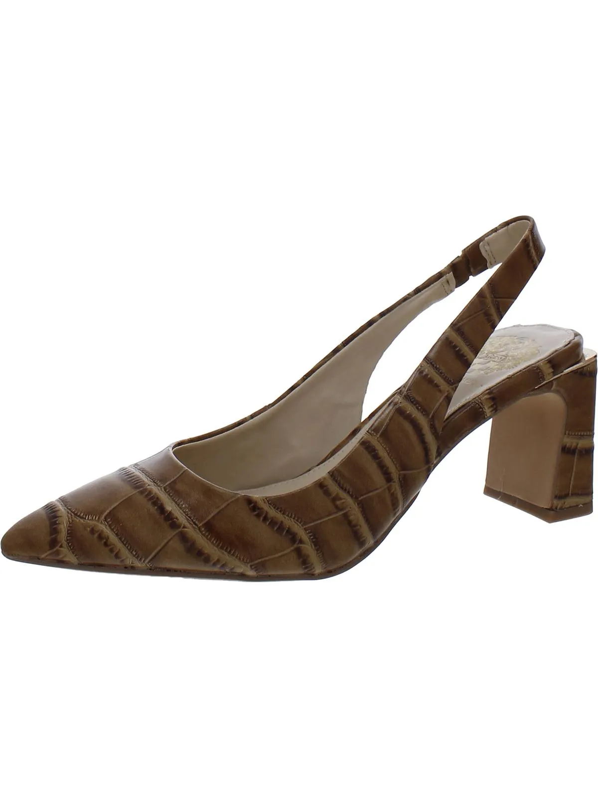 Hamden Womens Pointed Toe Slingback Heels