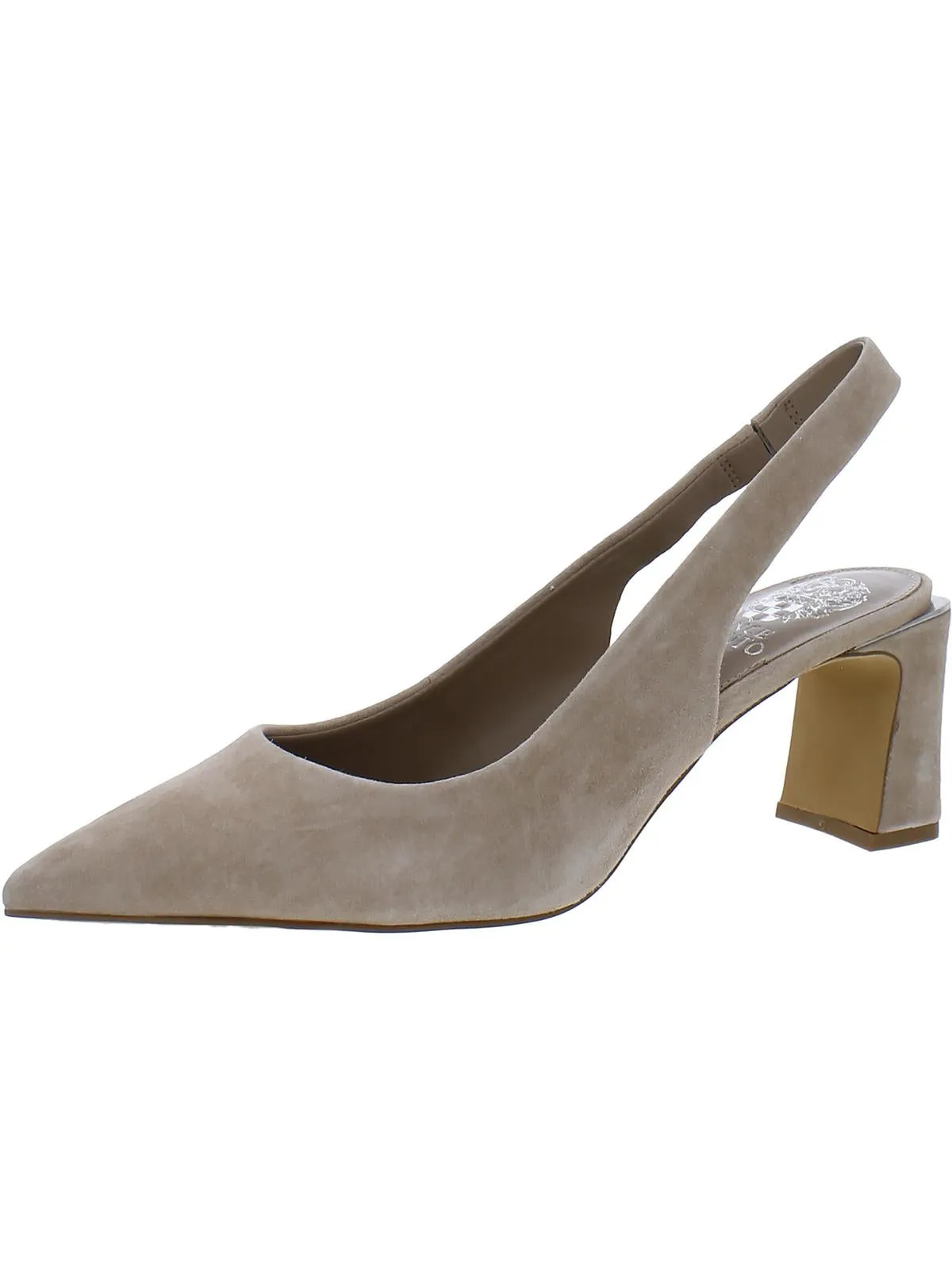 Hamden Womens Pointed Toe Slingback Heels