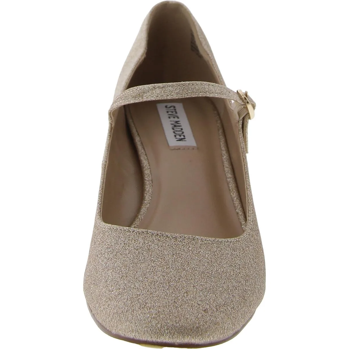 Hawke Womens Glitter Block Heel Mary Jane Heels