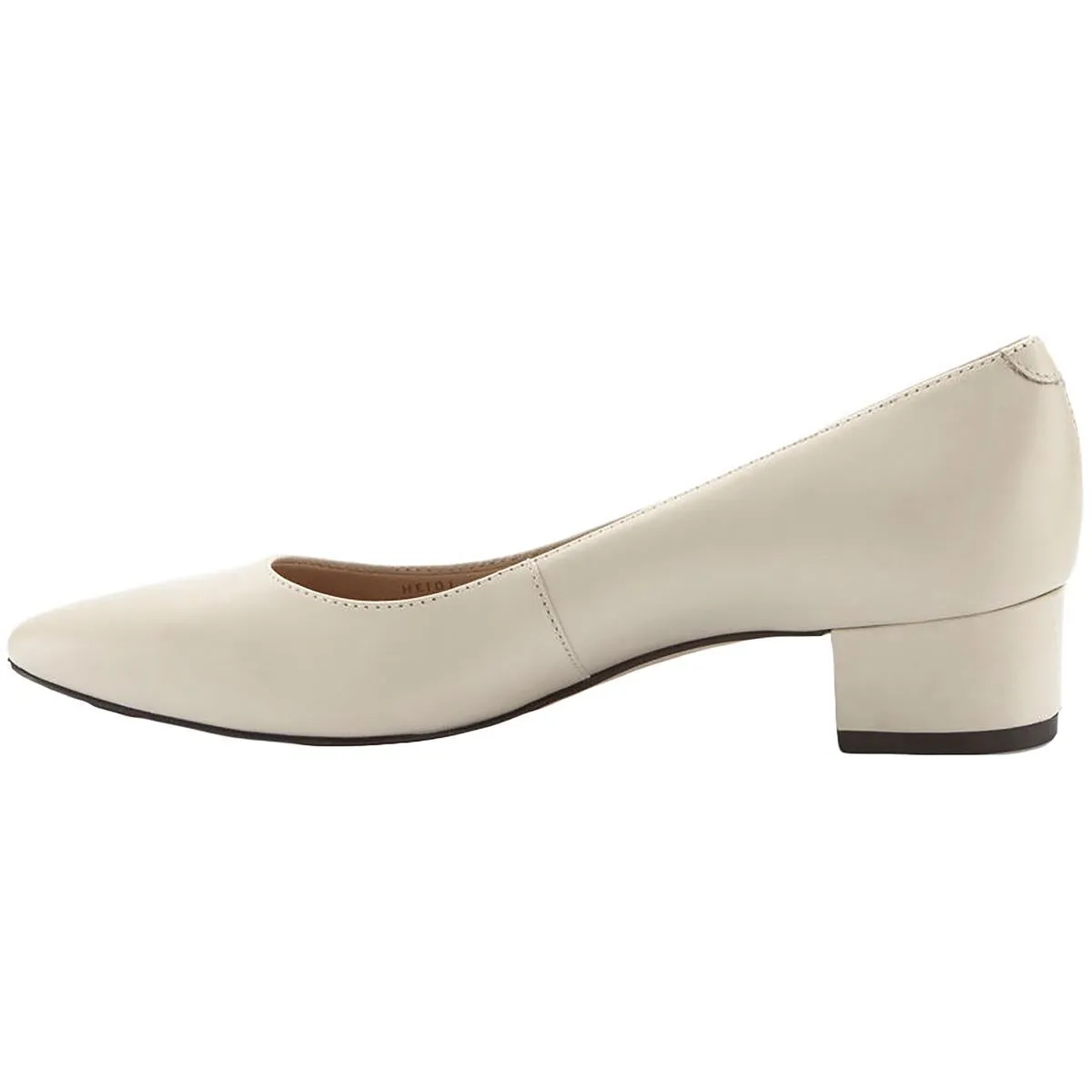 Heidi Womens Solid Slip on Block Heels