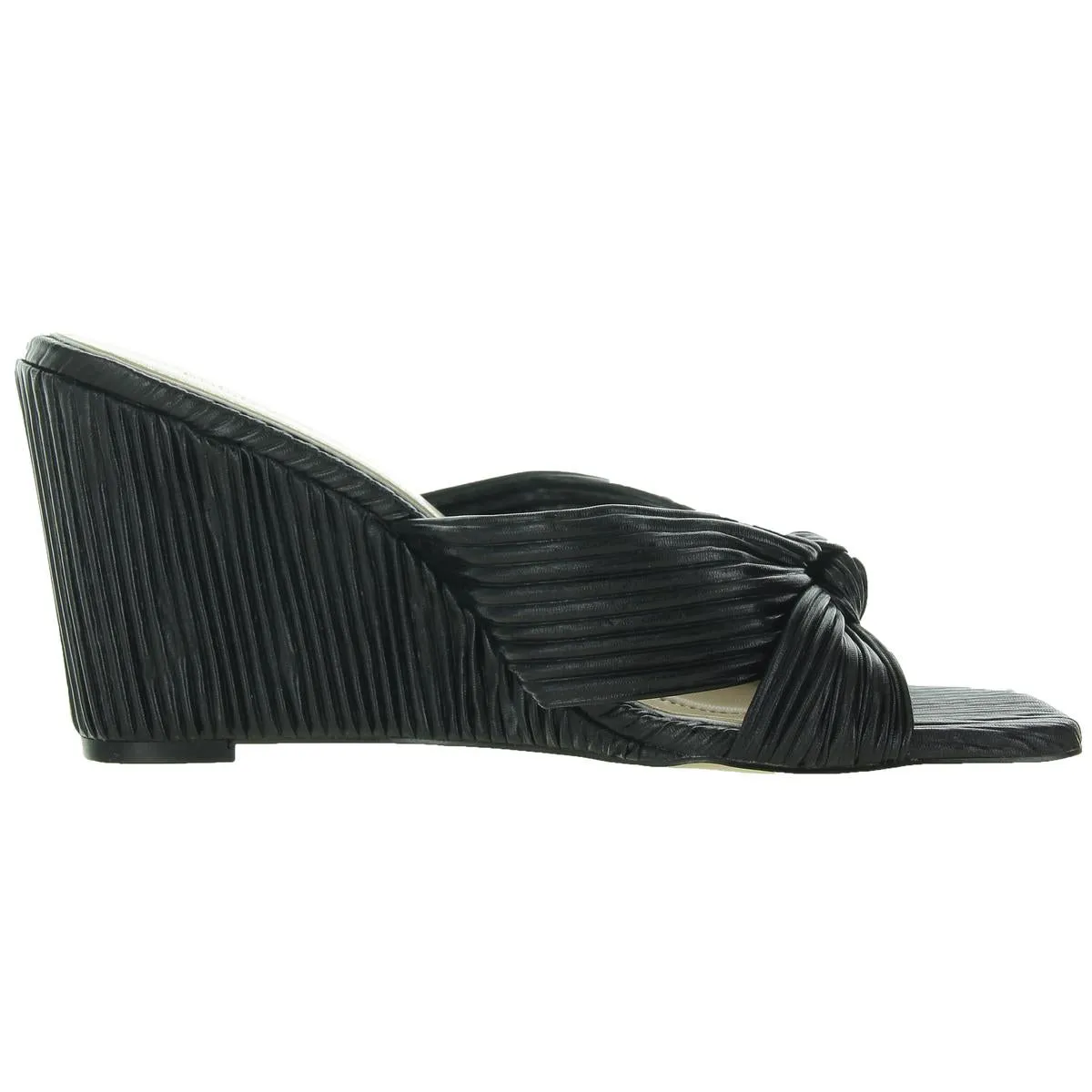 HYPE Womens Solid Textured Wedge Heels