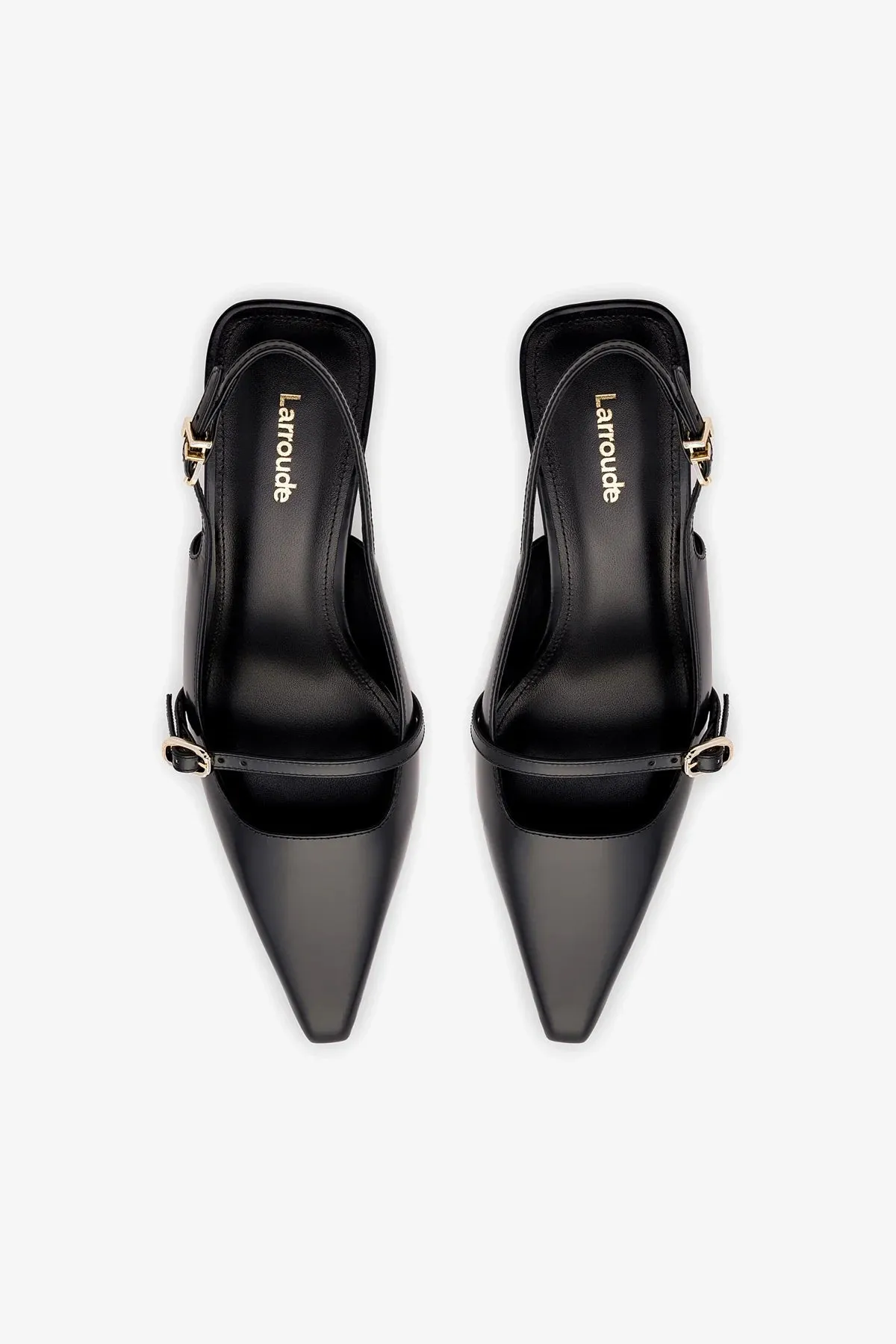 Ines Pump In Black Leather