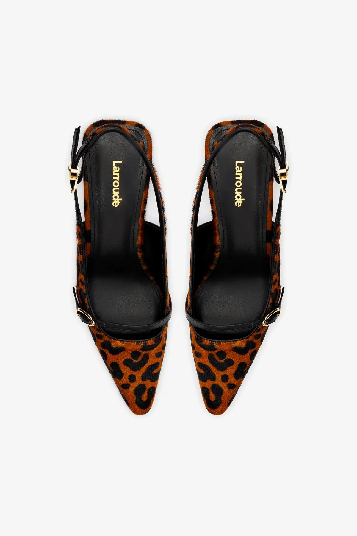 Ines Pump In Leopard Print Calf Hair