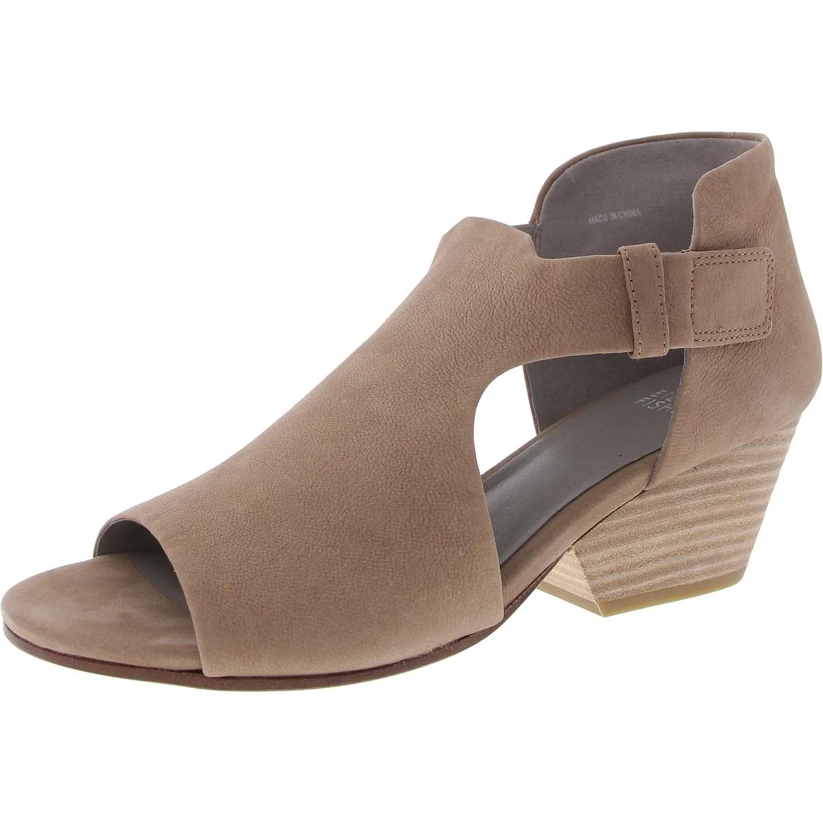 IRIS Womens Adjustable Manmade Block Heels