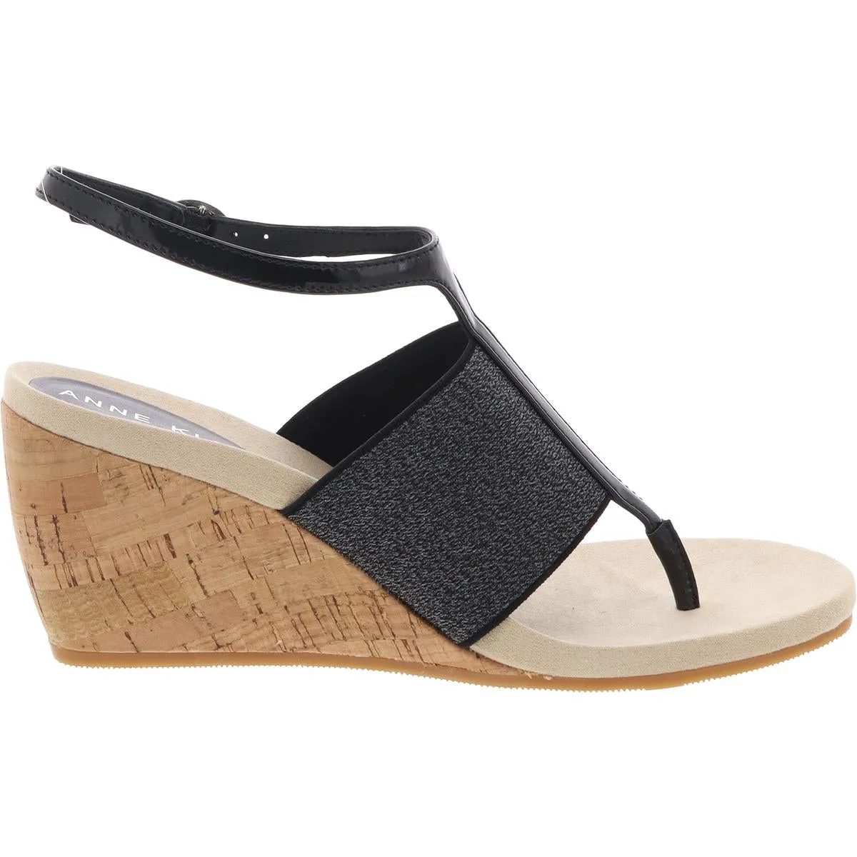 Ivana Womens Comfort Insole T-Strap Wedge Heels