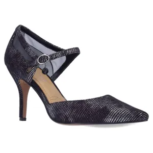 J. Renee Siona Black/Pewter Heel (Women's)