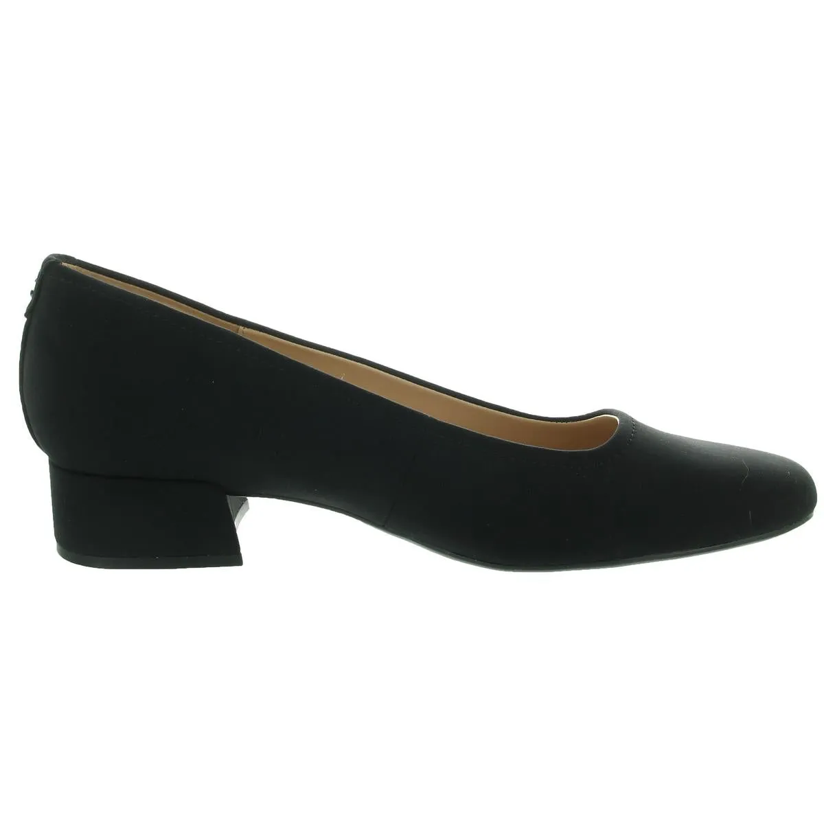 Jain 2 Womens Padded Insole Man Made Kitten Heels