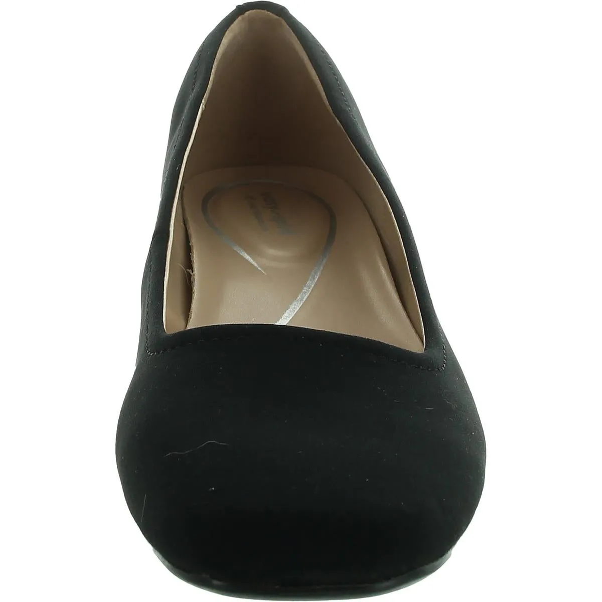 Jain 2 Womens Padded Insole Man Made Kitten Heels