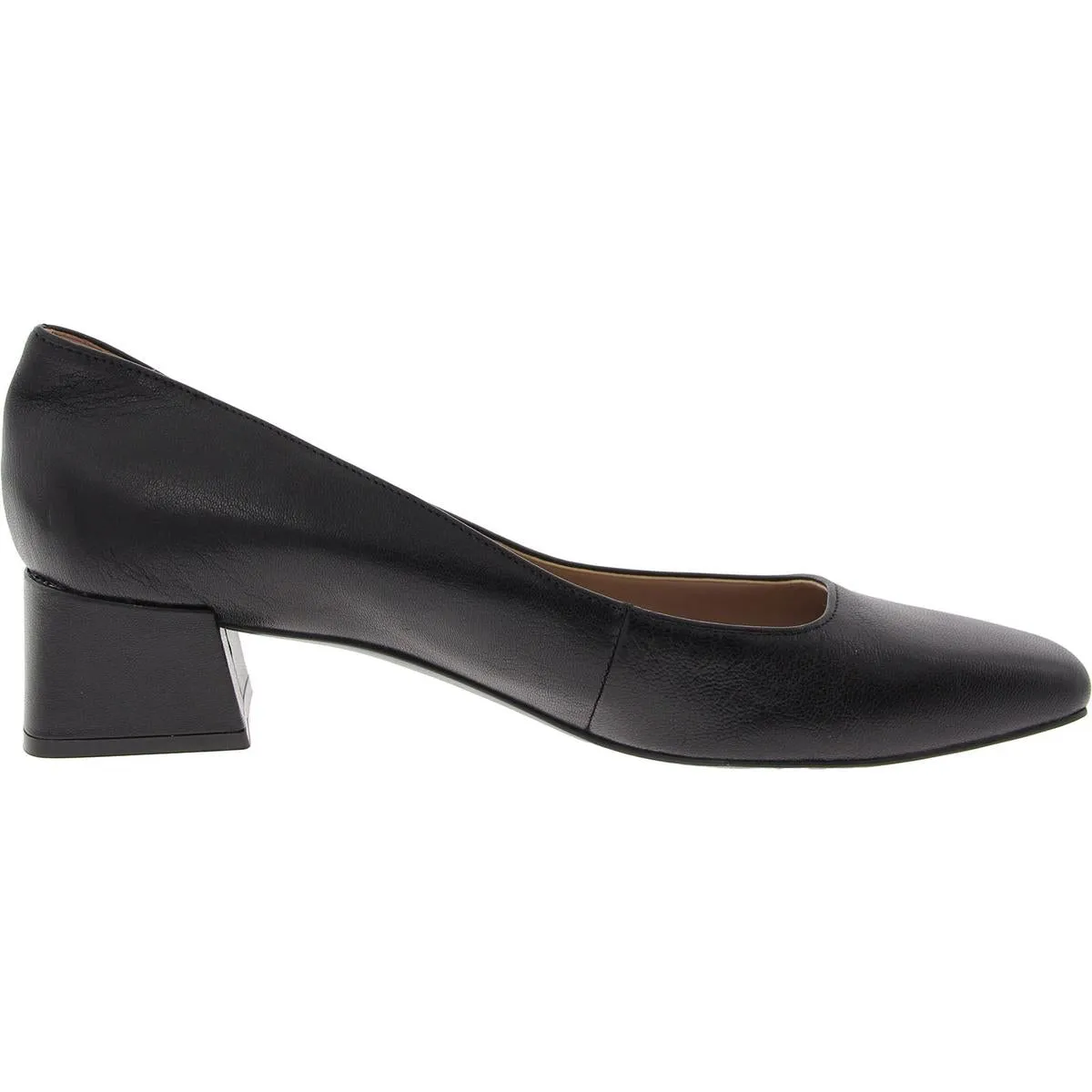 Jayla Pump Womens Block Heel Faux Leather Block Heels