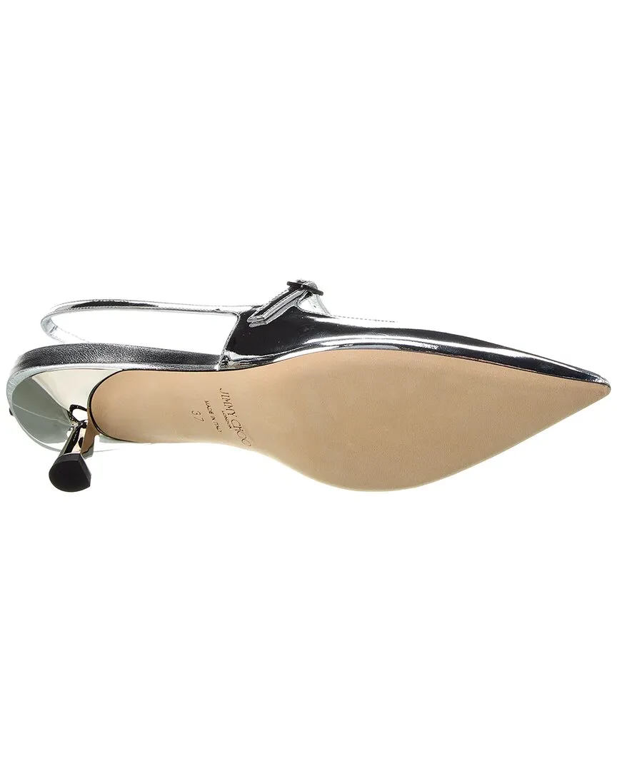 Jimmy Choo Didi 45 Leather Slingback Pump