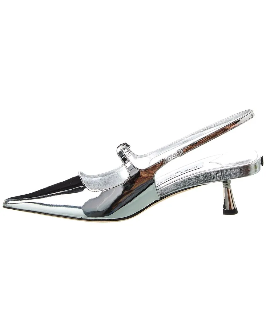Jimmy Choo Didi 45 Leather Slingback Pump