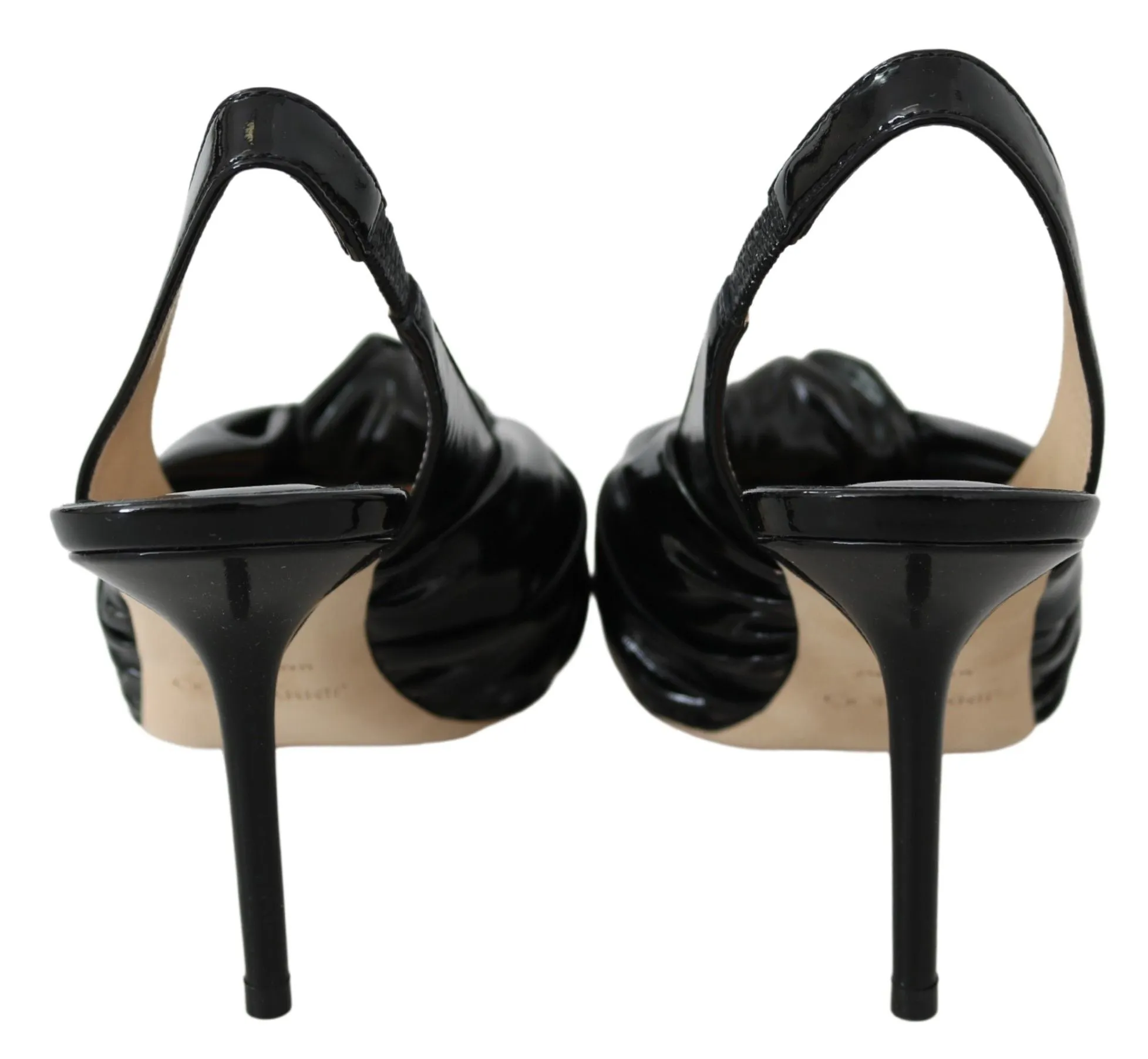 Jimmy Choo Elegant  Leather Pointed Toe Women's Pumps