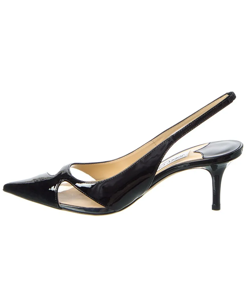 Jimmy Choo Ginnie 65 Leather Slingback Pump
