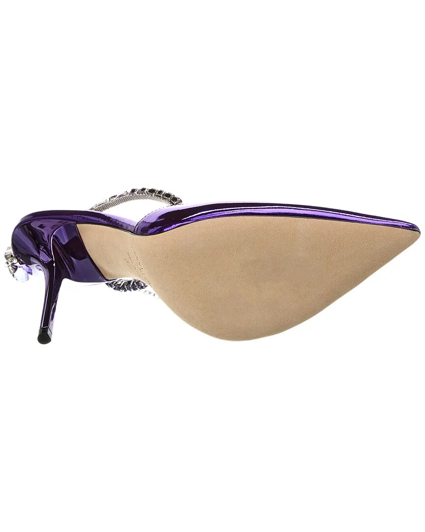 Jimmy Choo Saeda 100 Leather Pump