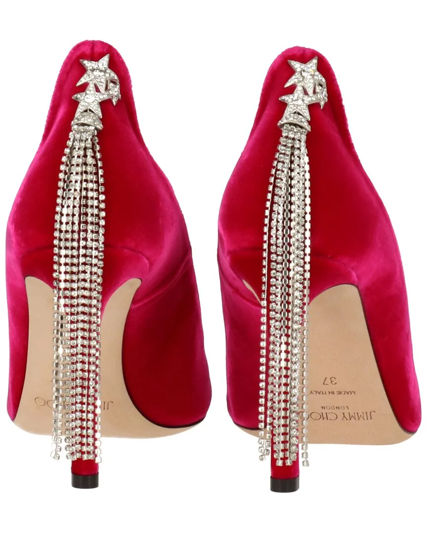 Jimmy Choo Spruce 95 Velvet Heel