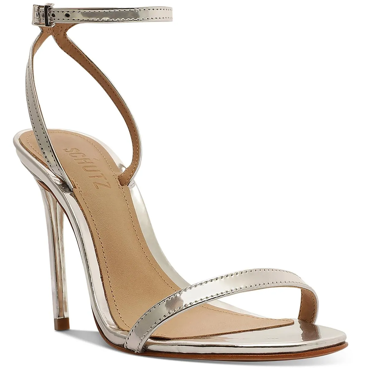 Joenn  Spechio Womens Padded Insole Leather Ankle Strap