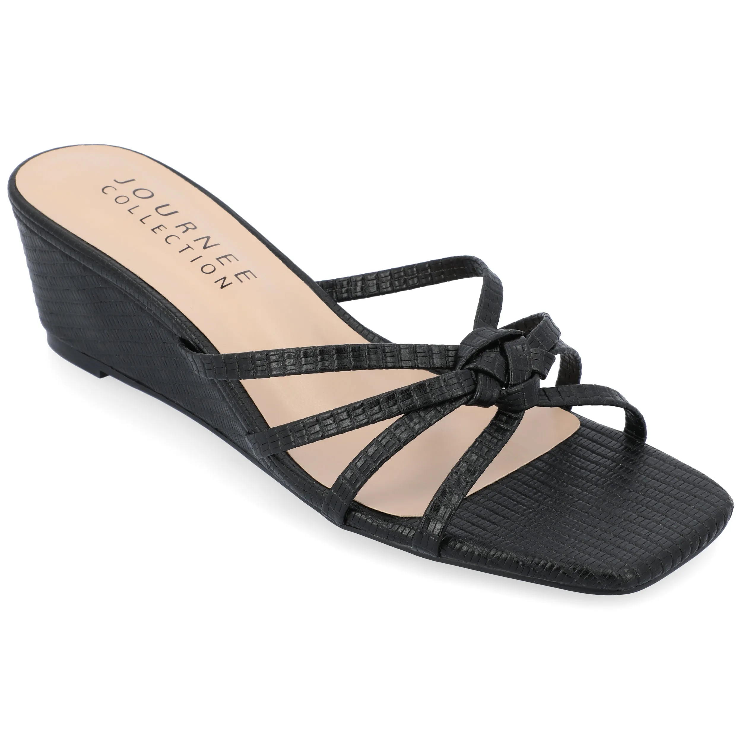Journee Collection Women's Blayke Wedge Sandals