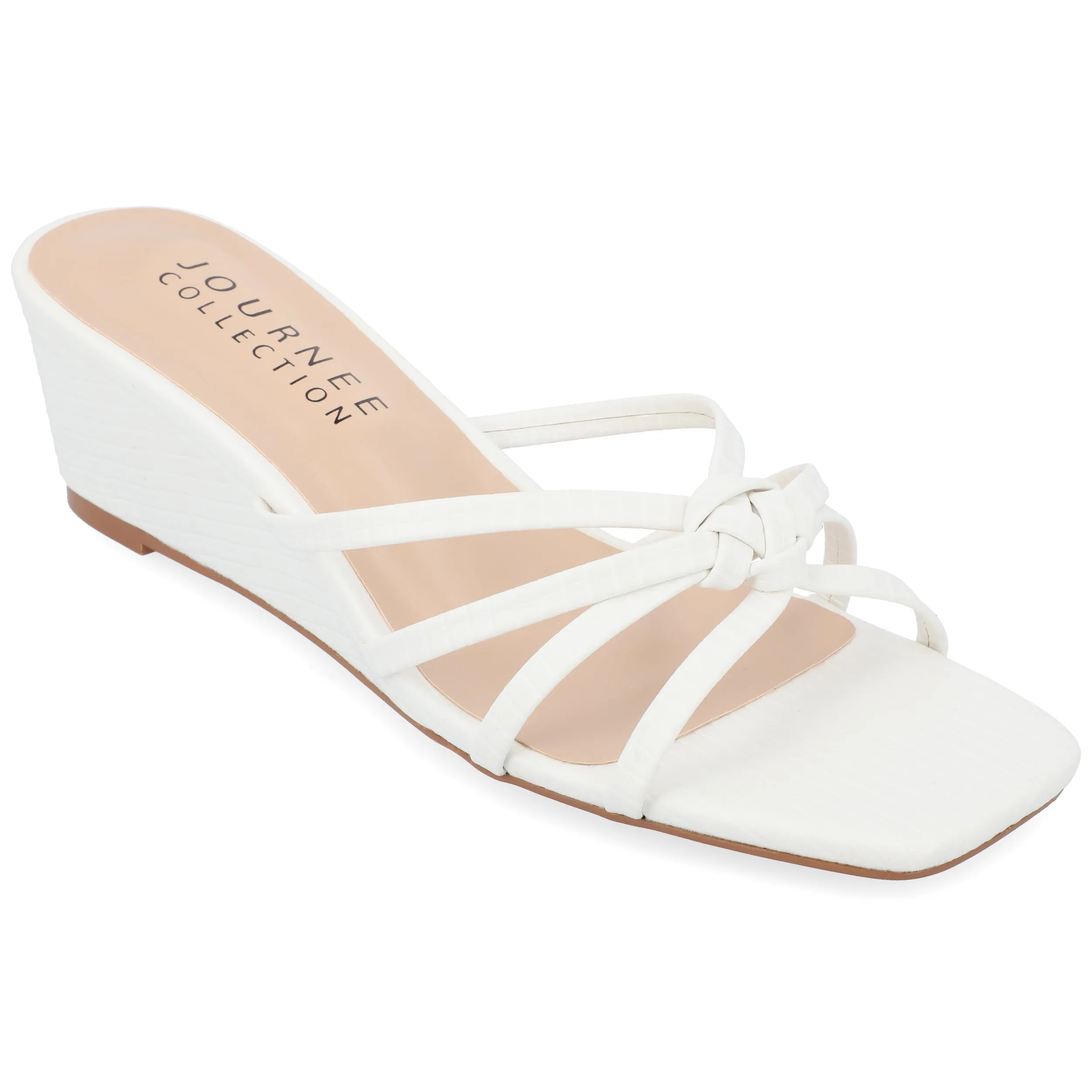 Journee Collection Women's Blayke Wedge Sandals