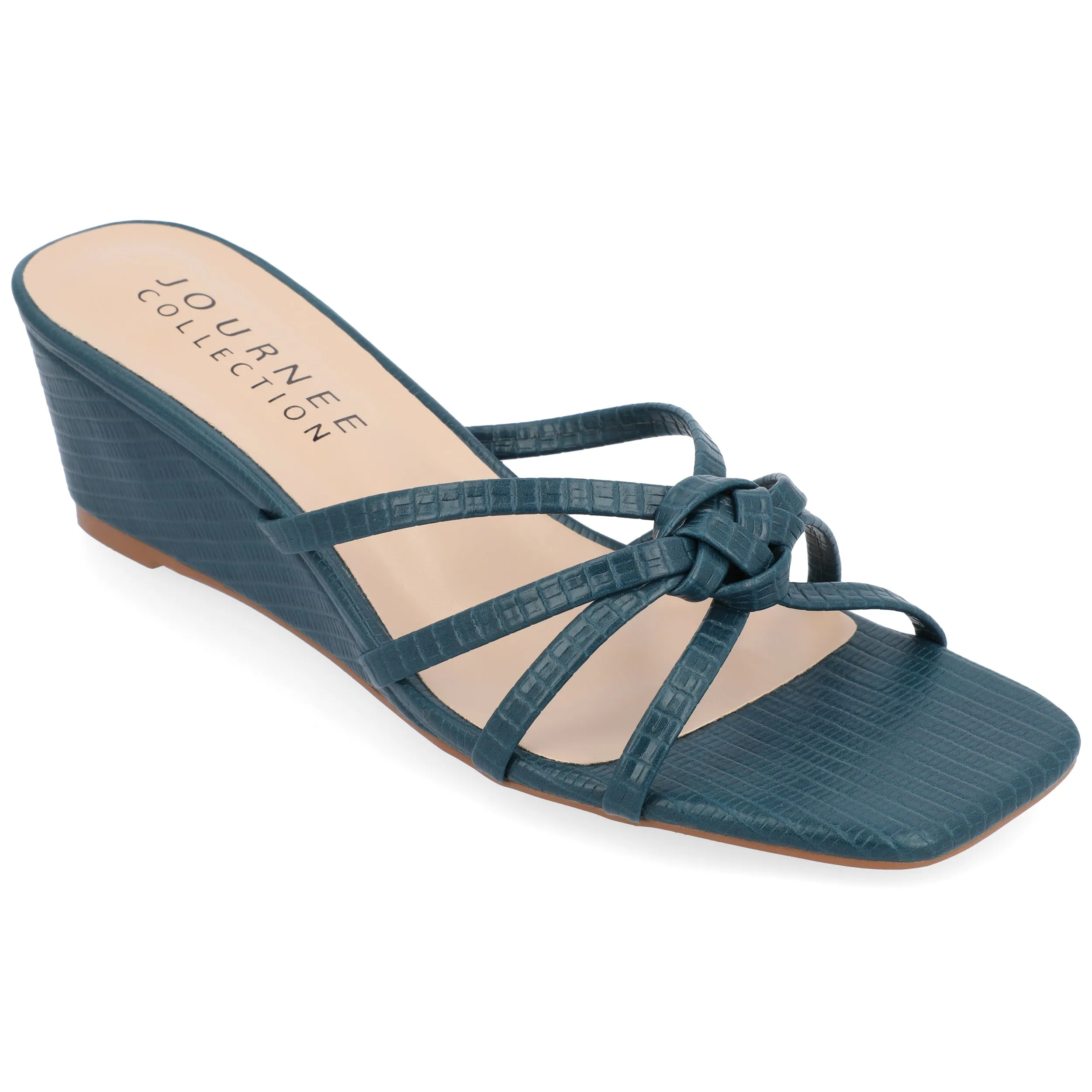 Journee Collection Women's Blayke Wedge Sandals