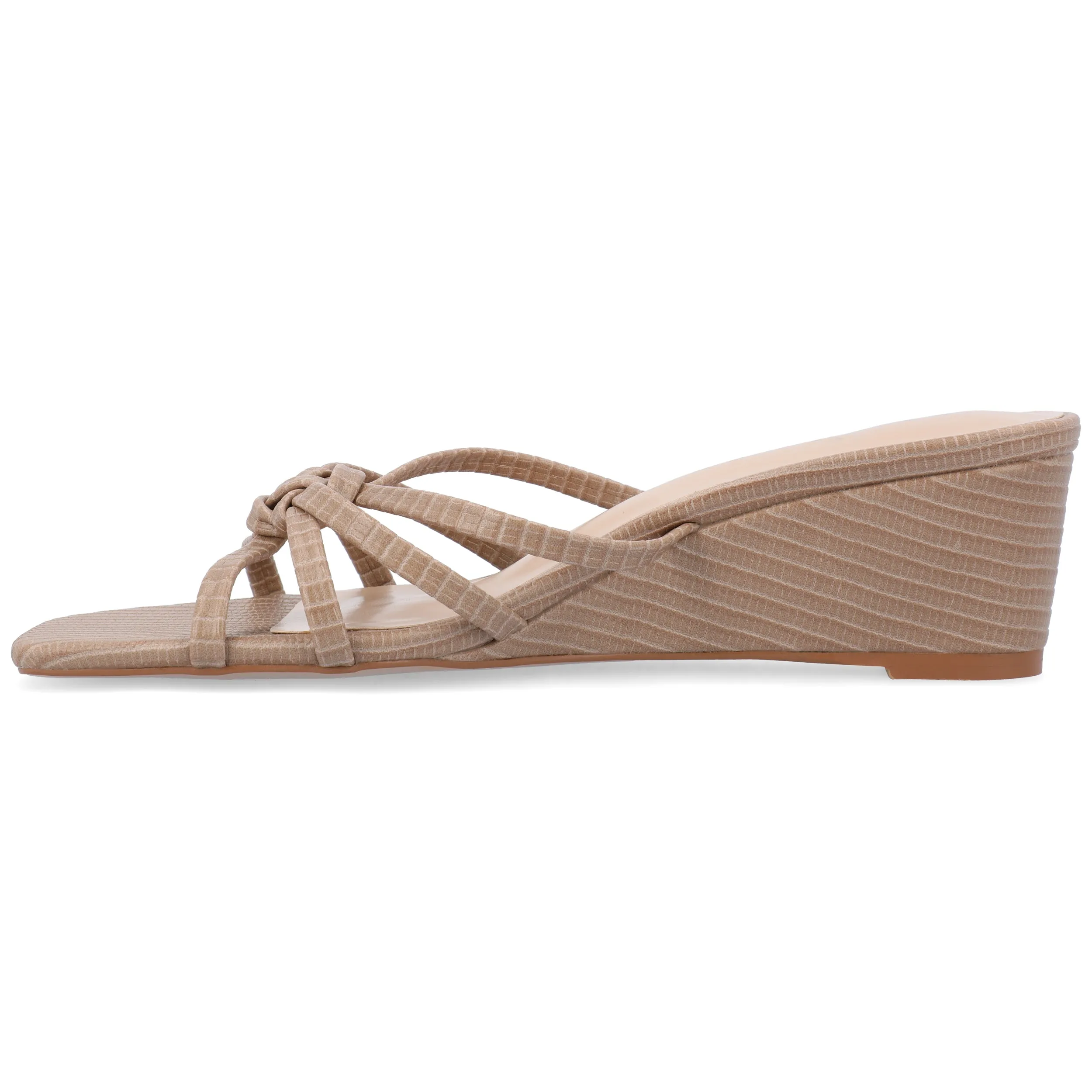 Journee Collection Women's Blayke Wedge Sandals