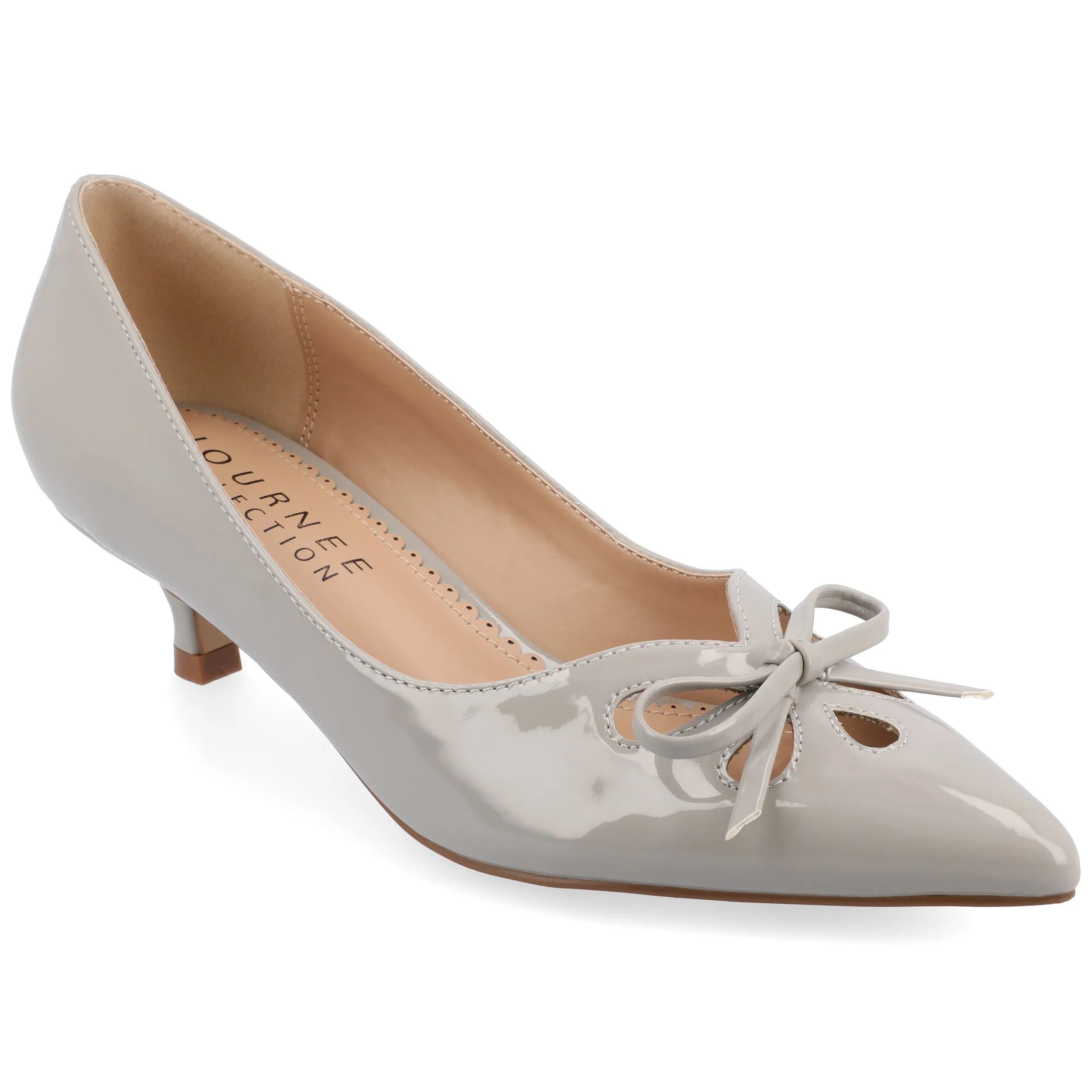 Journee Collection Women's Lutana Wide Width Kitten Heel