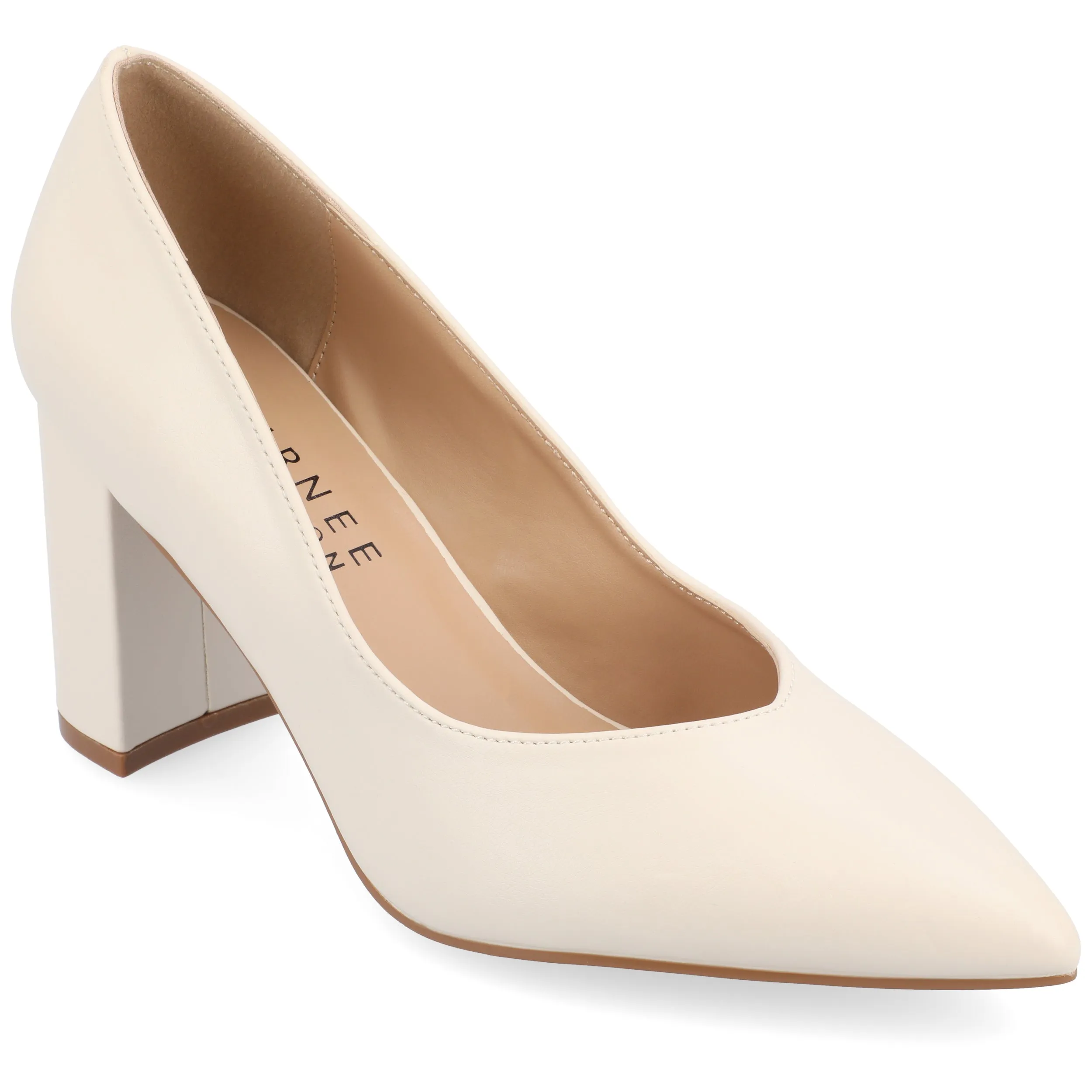 Journee Collection Women's Narrow Width SuperNatural Tru Comfort Foam SIMONNE Pumps Cool Shades