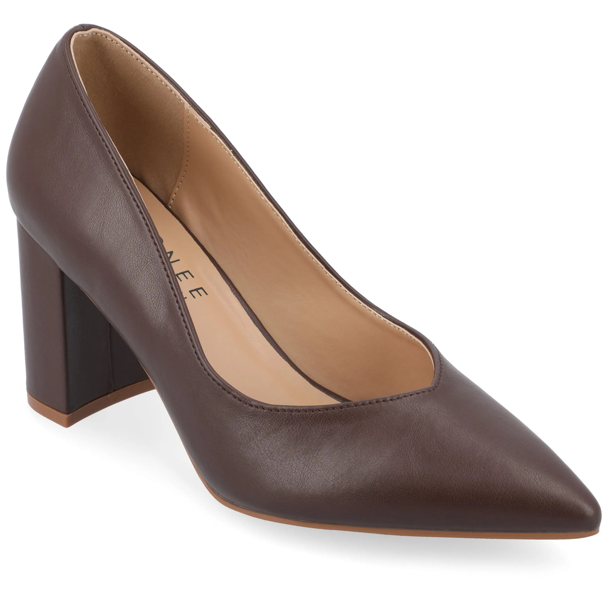 Journee Collection Women's Narrow Width SuperNatural Tru Comfort Foam SIMONNE Pumps Cool Shades