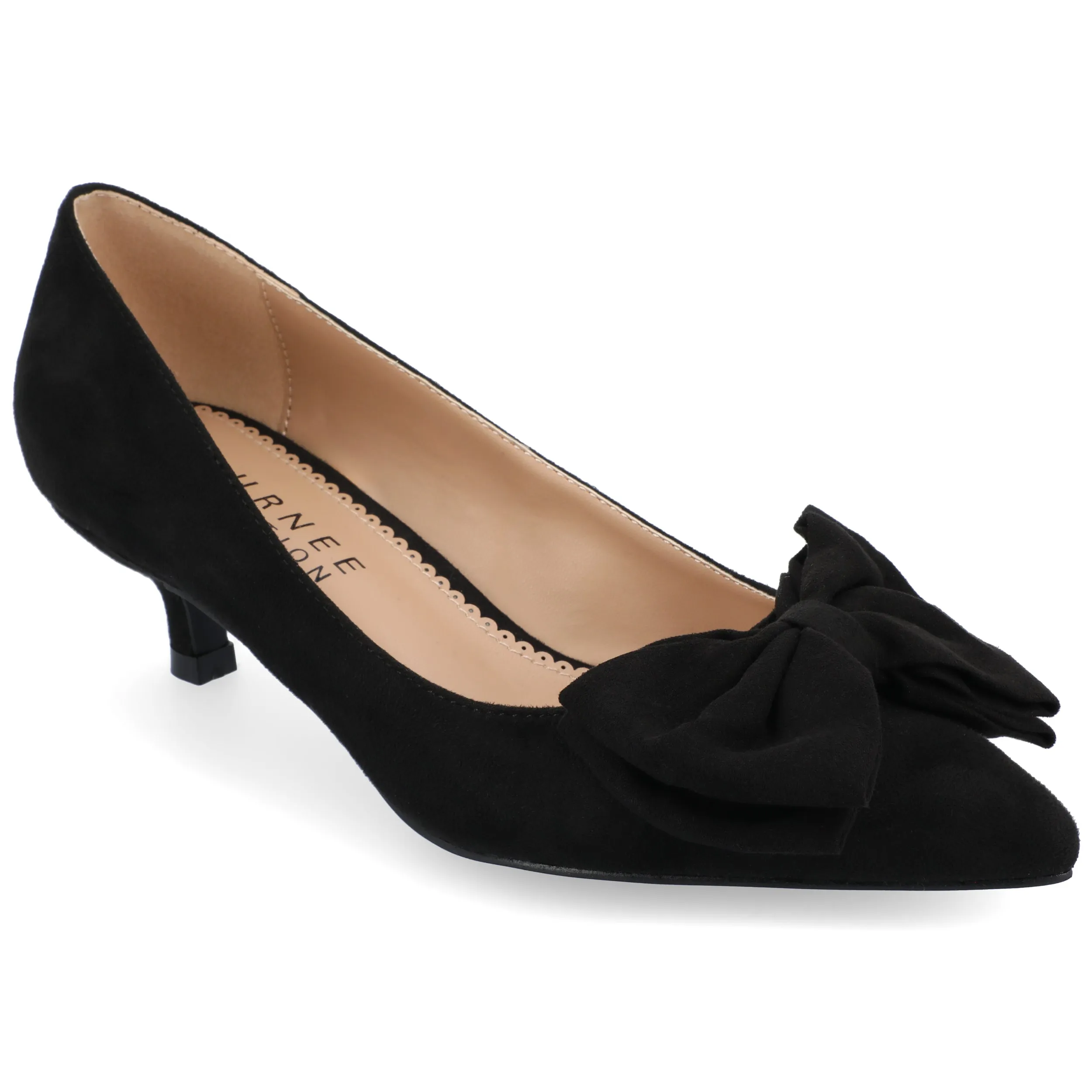 Journee Collection Women's Orana Wide Width Kitten Heel