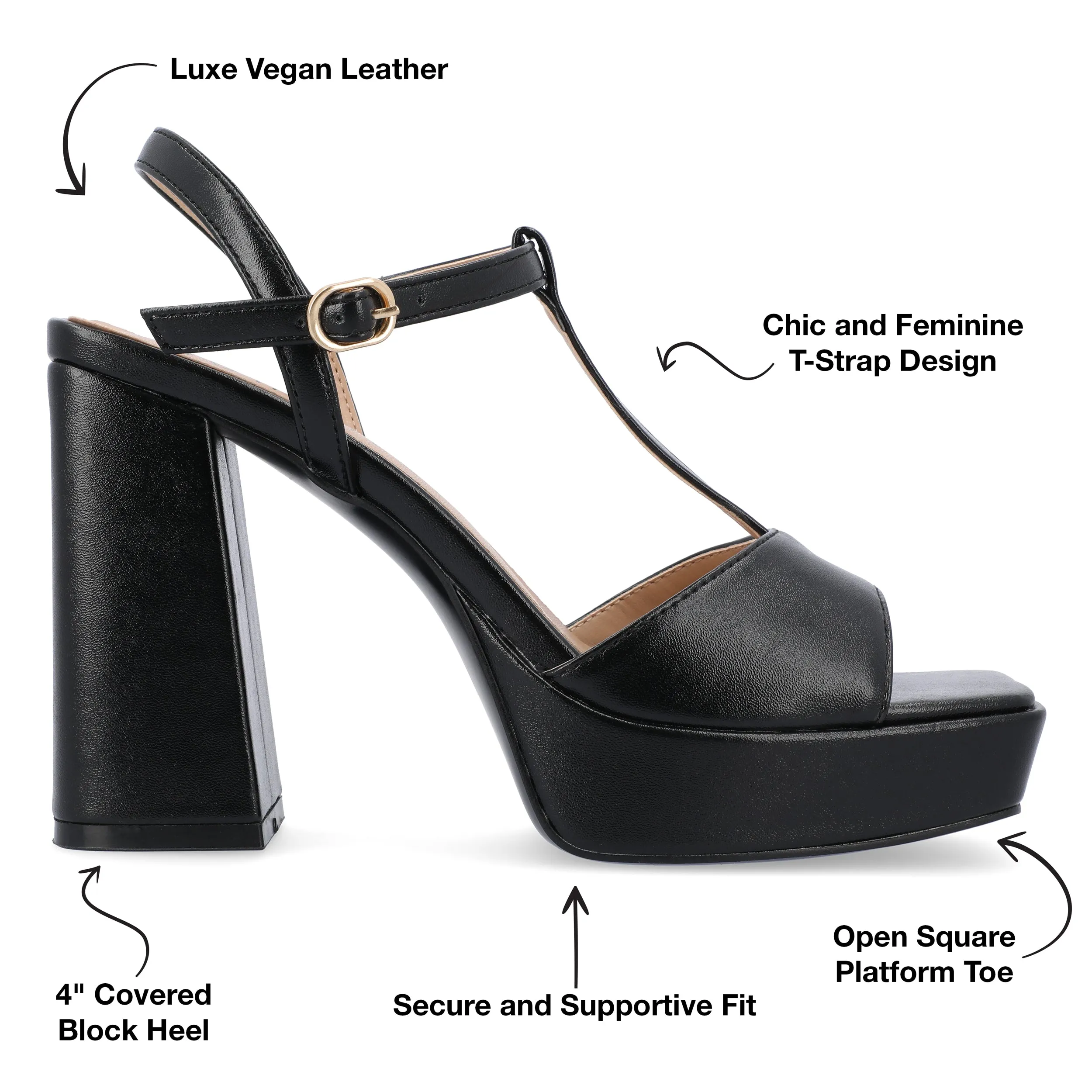 Journee Collection Women's Parson Sandals