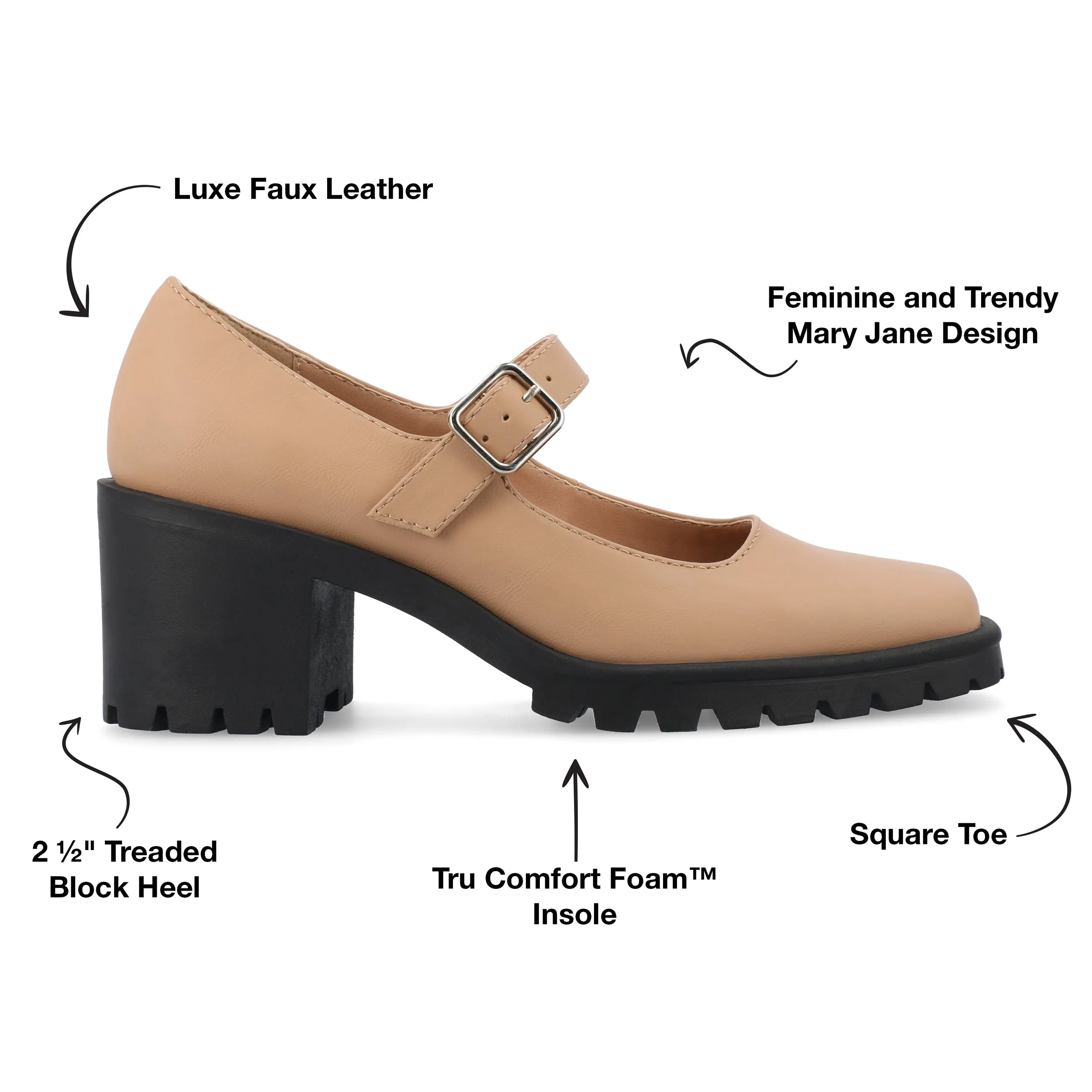 Journee Collection Women's Tru Comfort Foam Gladys Pumps