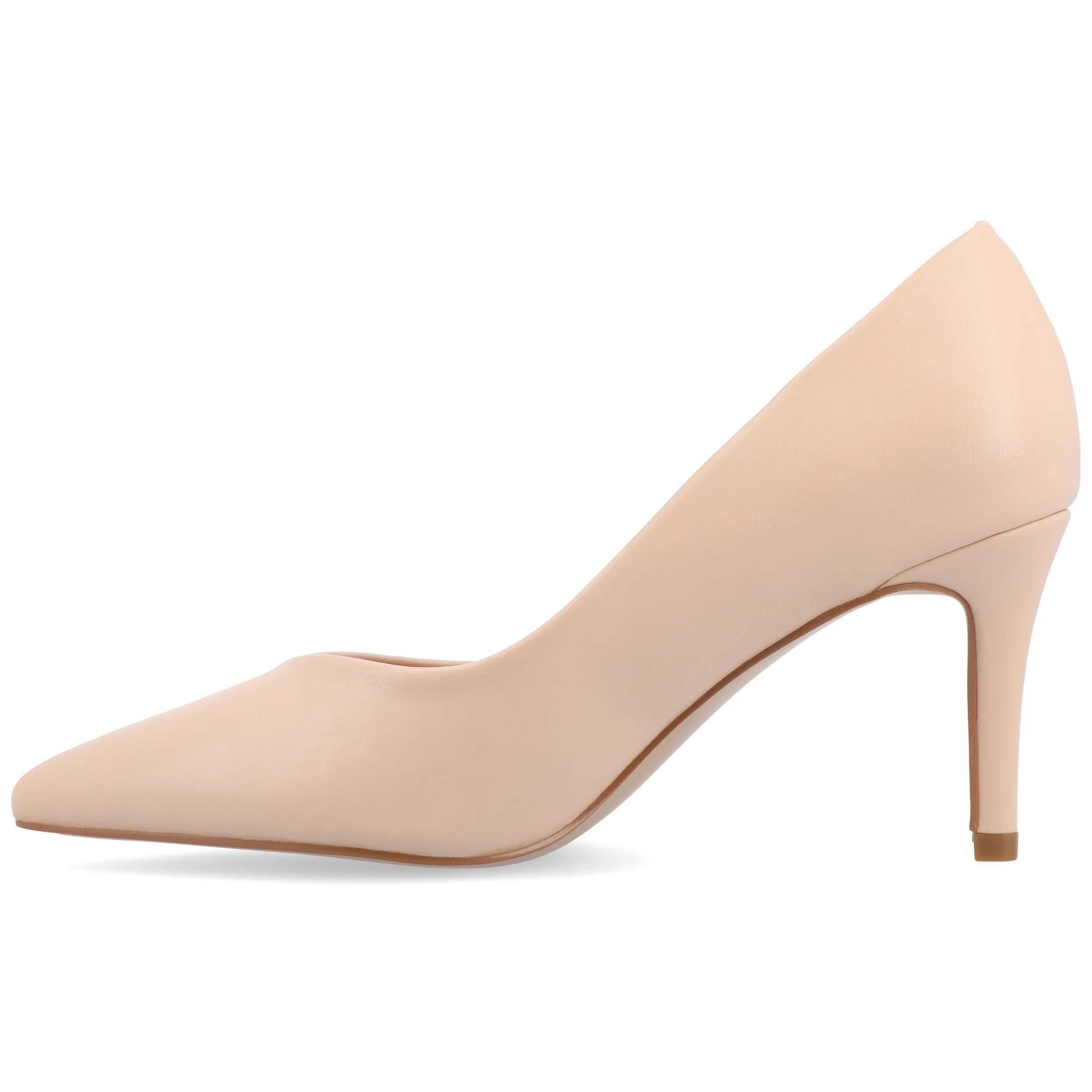 Journee Collection Women's Wide Width SuperNatural Tru Comfort Foam Gabriella Pumps Cool Shades