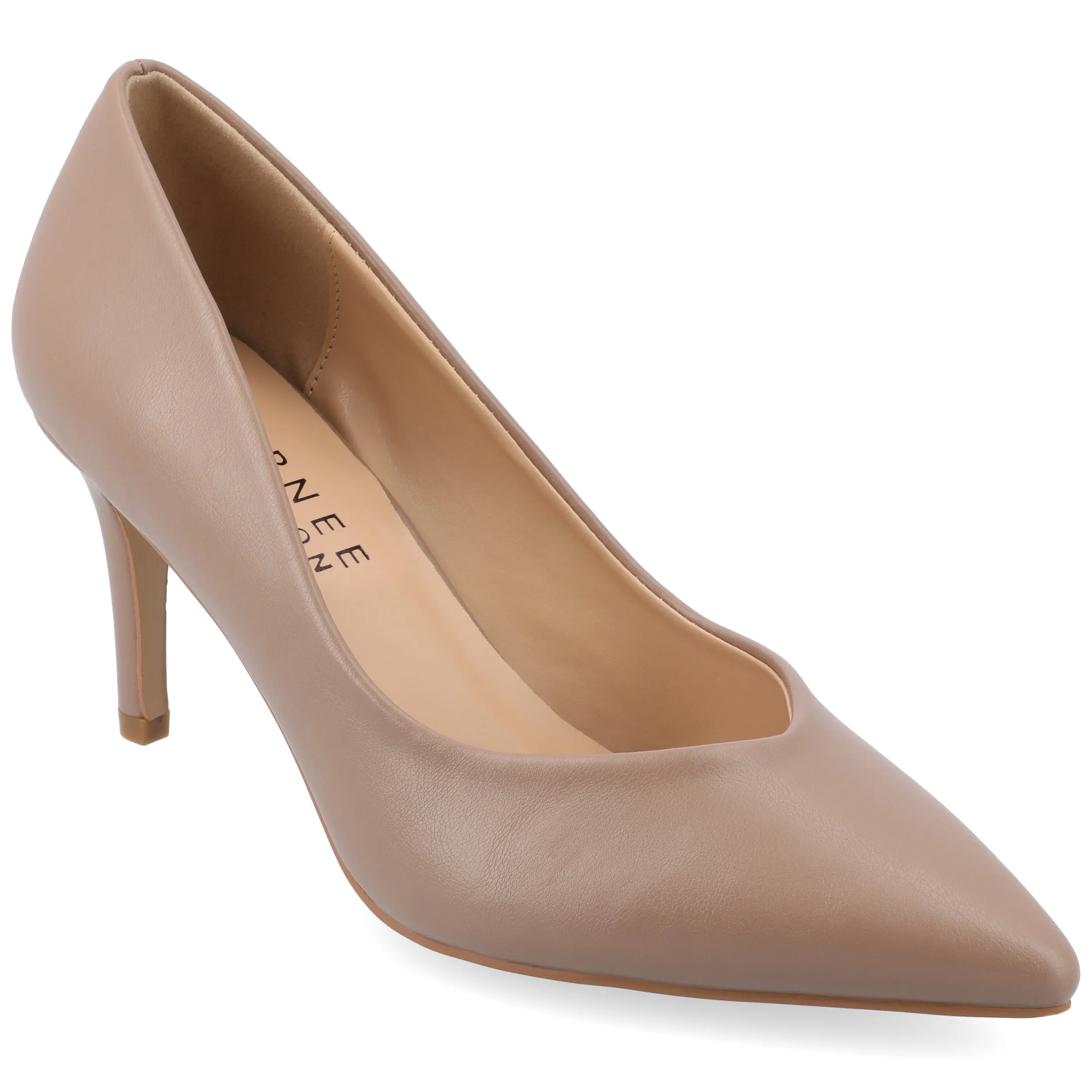 Journee Collection Women's Wide Width SuperNatural Tru Comfort Foam Gabriella Pumps Cool Shades