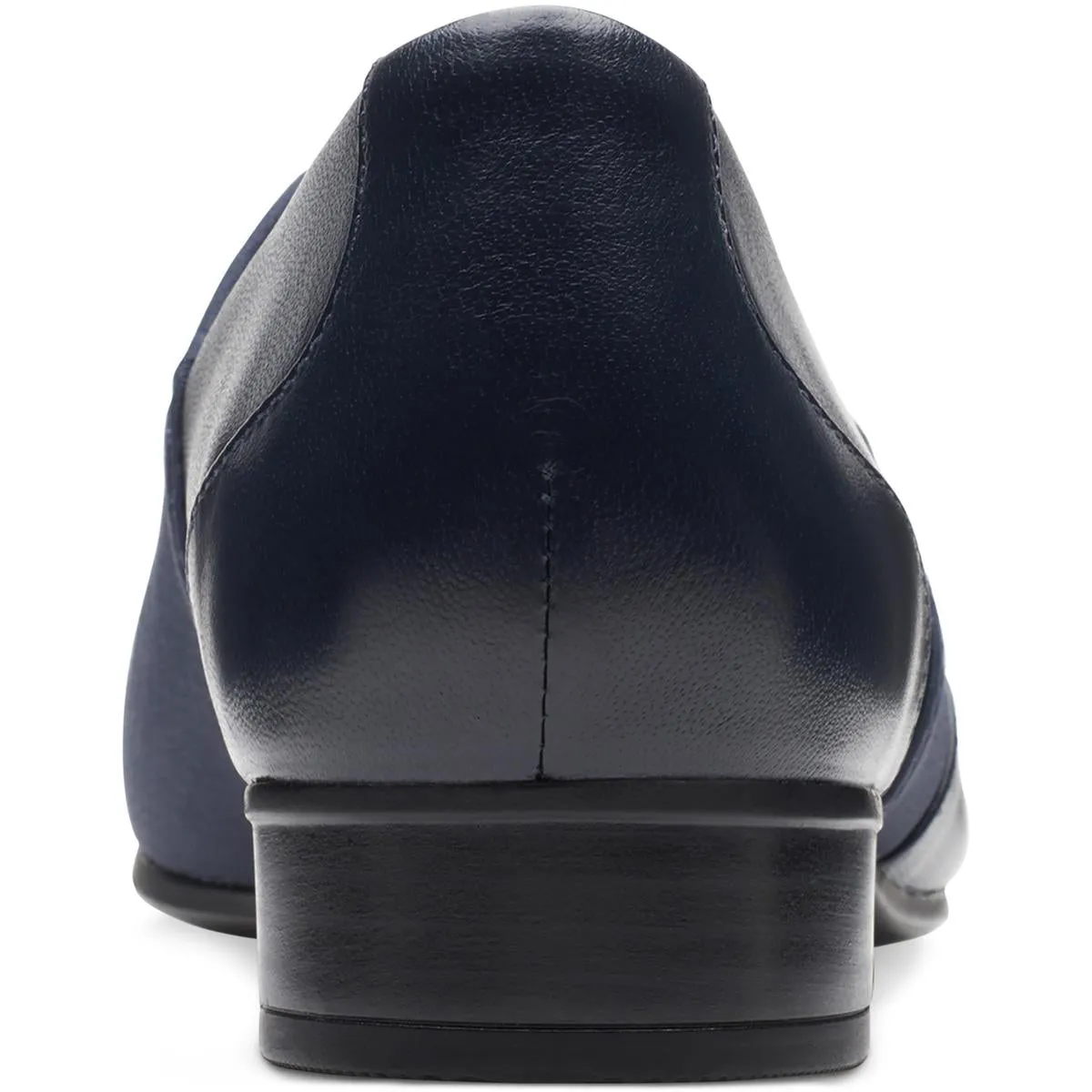 Juliet Gem Womens Leather Slip On Loafer Heels